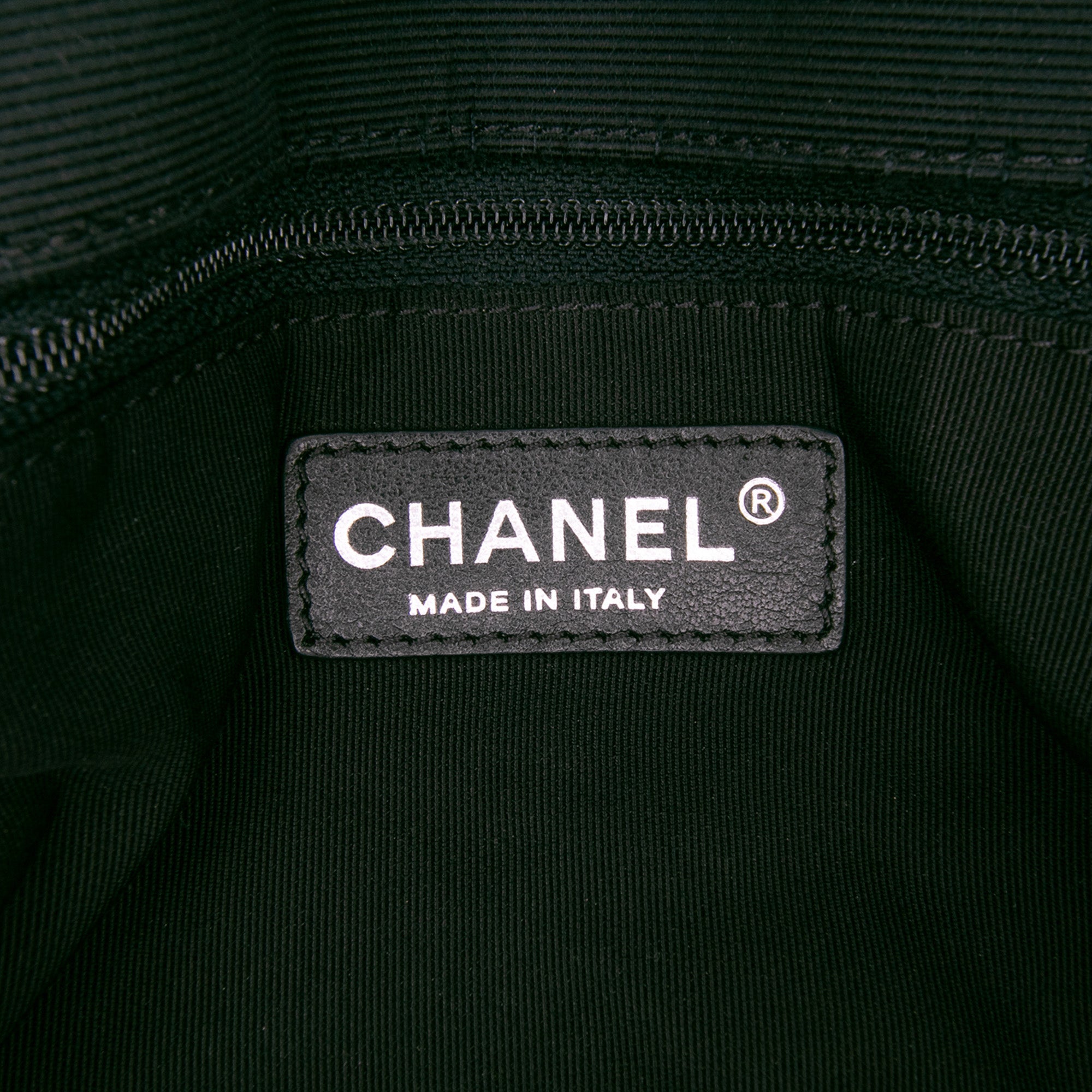 Medium Quilted Lambskin Grosgrain Two Tone Flap