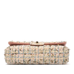 Medium Classic Boucle Tweed Double Flap