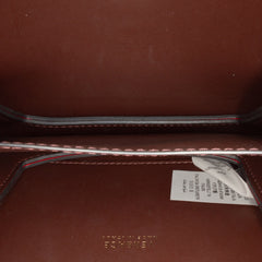 Small Leather Virtus Top Handle Flap