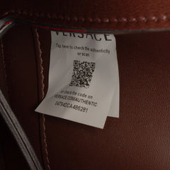 Small Leather Virtus Top Handle Flap