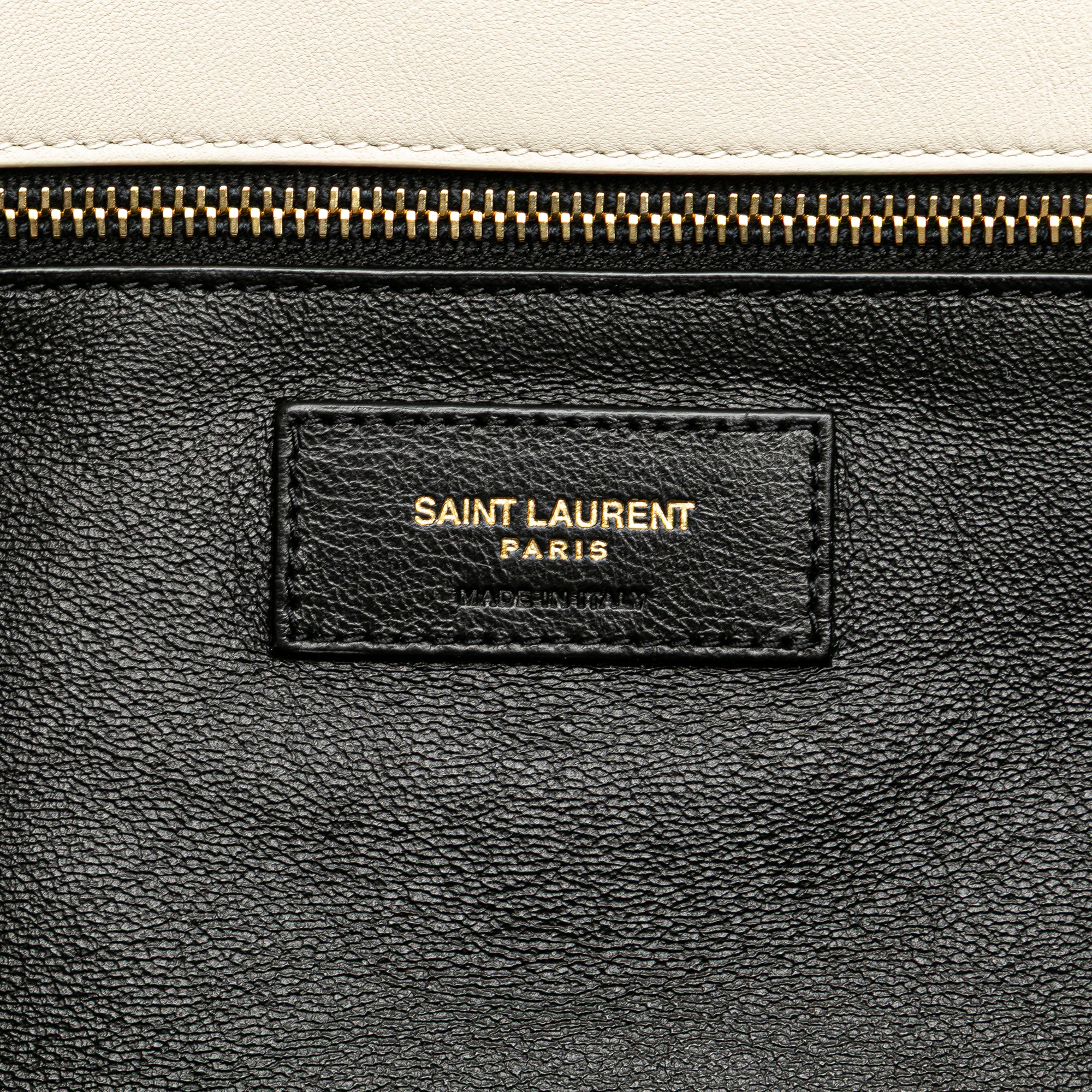 Large Quilted Lambskin Sade Clutch