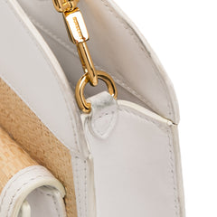 Pocket Raffia Satchel