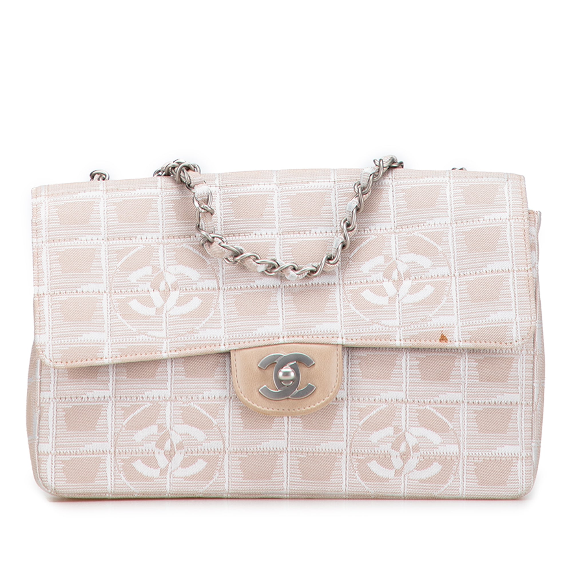 Medium New Travel Line Nylon Single Flap