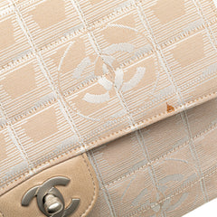 Medium New Travel Line Nylon Single Flap