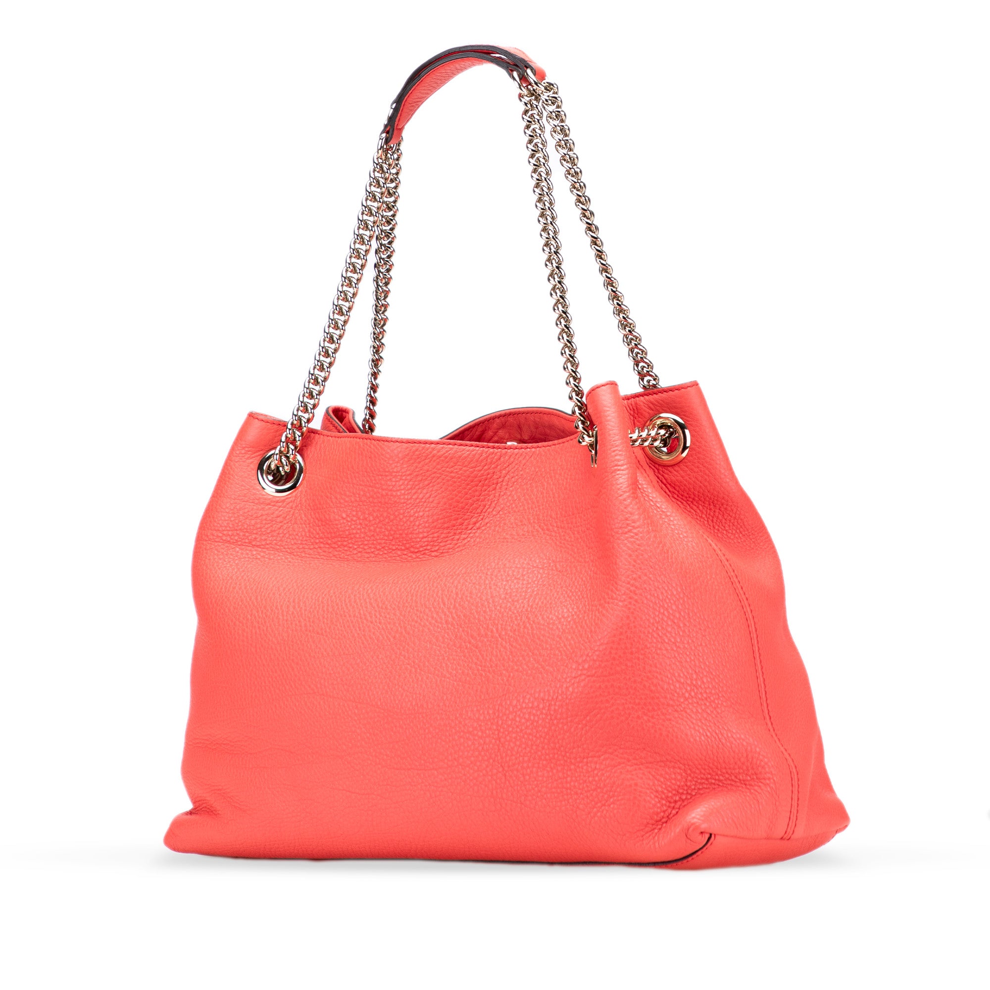 Medium Leather Soho Chain Tote
