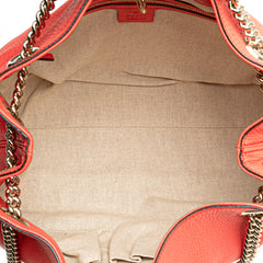 Medium Leather Soho Chain Tote