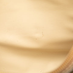 Honeycomb Coated Canvas Clutch