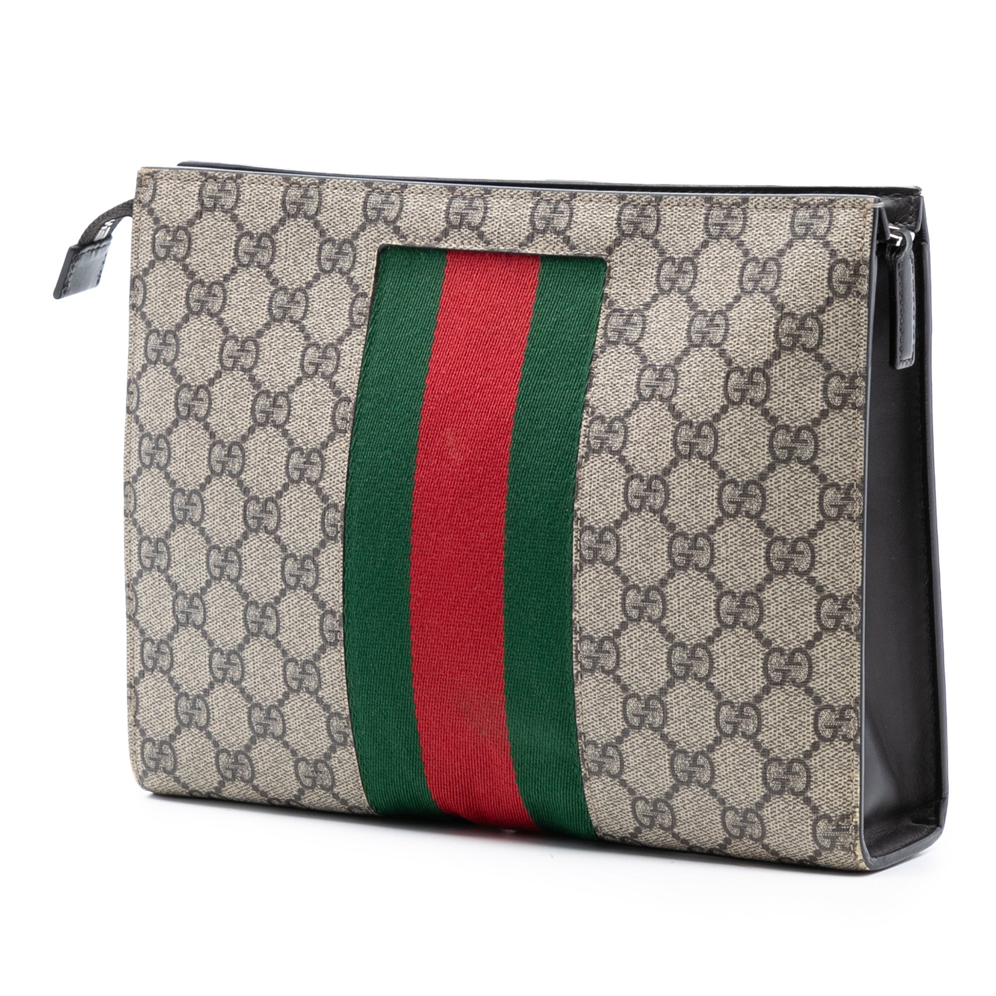 GG Supreme Web Clutch