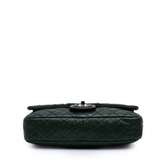 Medium Quilted Iridescent Caviar Easy Flap