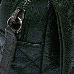 Medium Quilted Iridescent Caviar Easy Flap