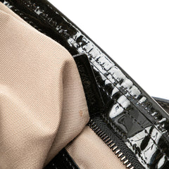 Supernova Check Coated Canvas Tote