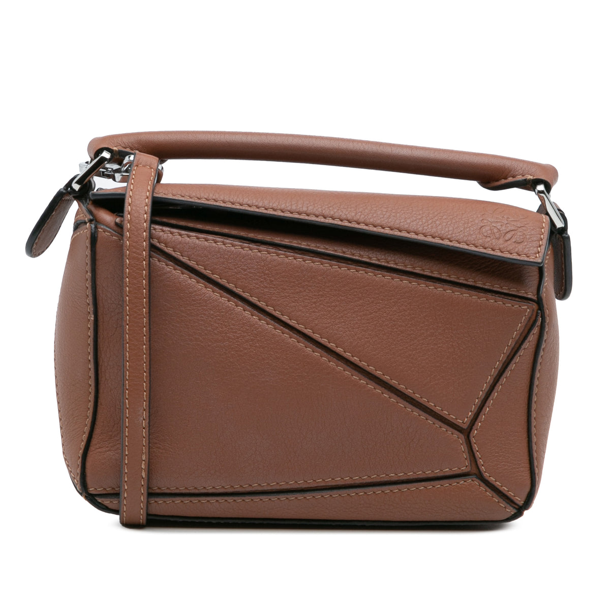 Mini Calfskin Puzzle Satchel
