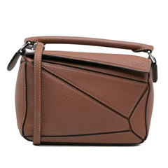 Mini Calfskin Puzzle Satchel
