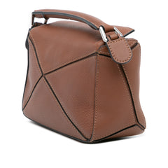 Mini Calfskin Puzzle Satchel