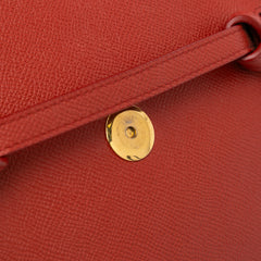 Nano Grained Calfskin Belt Bag