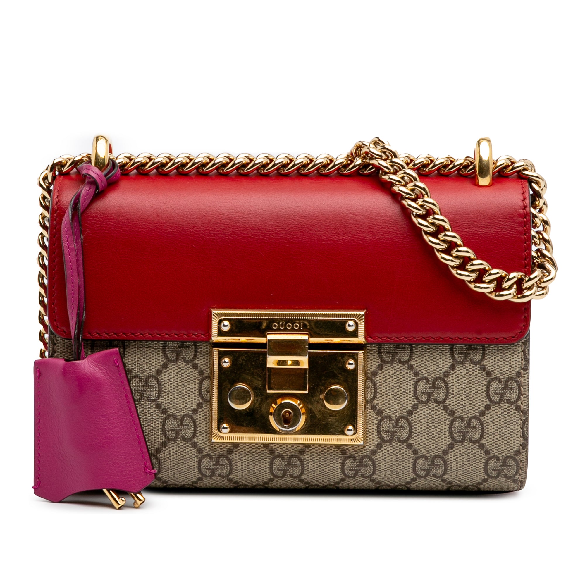 Small GG Supreme Padlock Crossbody