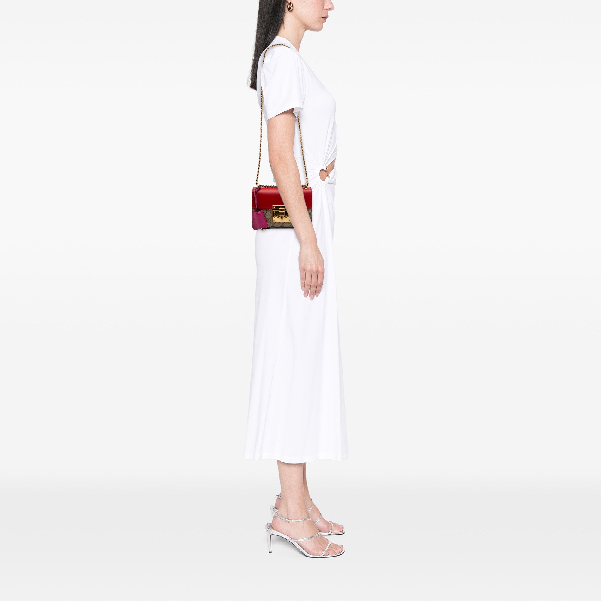 Small GG Supreme Padlock Crossbody