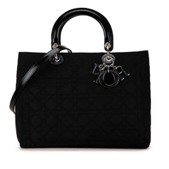 Large Nylon Cannage Lady Dior