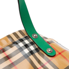 House Check Coated Canvas Tote