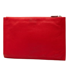 Medium Antigona Leather Clutch