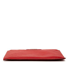 Medium Antigona Leather Clutch