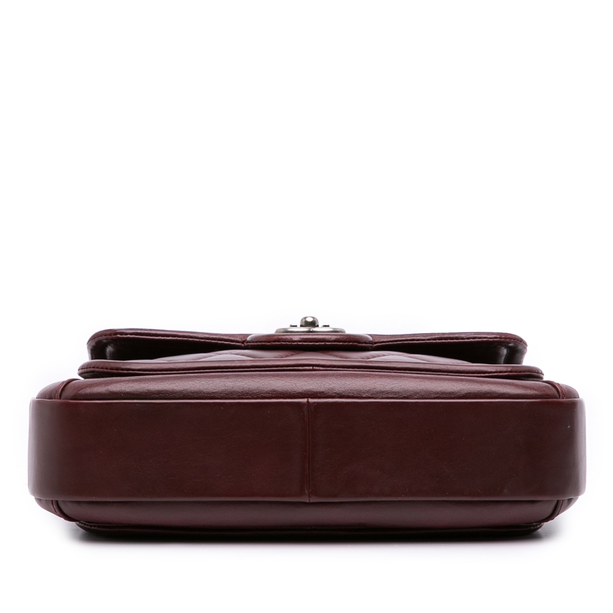 Small Quilted Calfskin Prestige Flap