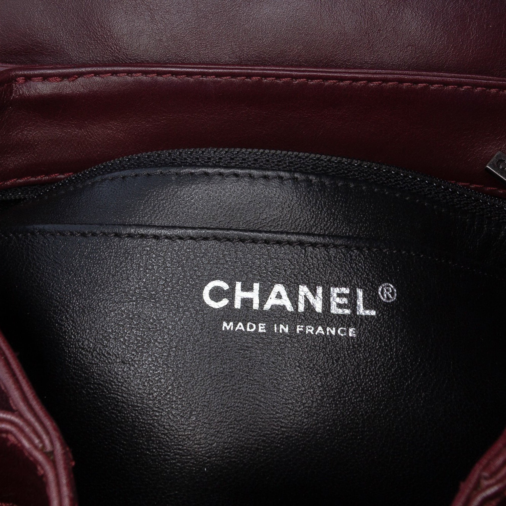 Small Quilted Calfskin Prestige Flap
