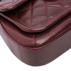Small Quilted Calfskin Prestige Flap