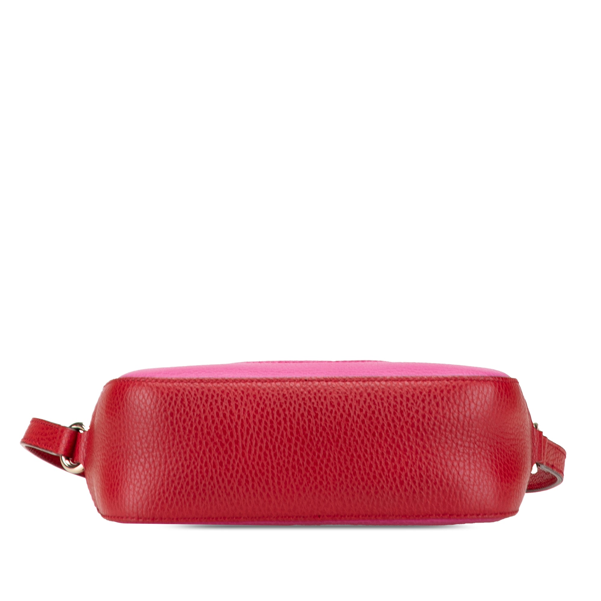 Small Bicolor Leather Soho Disco Crossbody