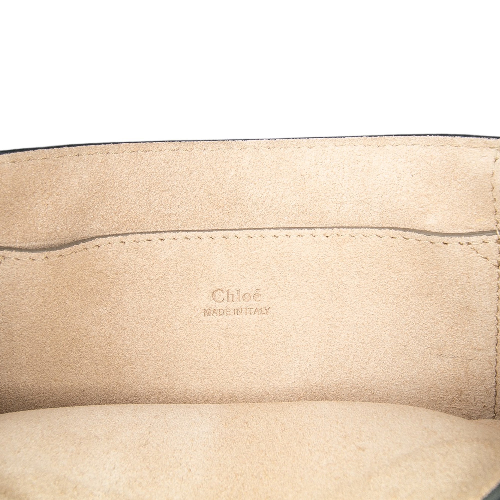Small Suede and Calfskin Faye Crossbody