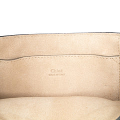 Small Suede and Calfskin Faye Crossbody