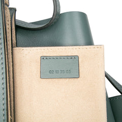 Small Suede and Calfskin Faye Crossbody