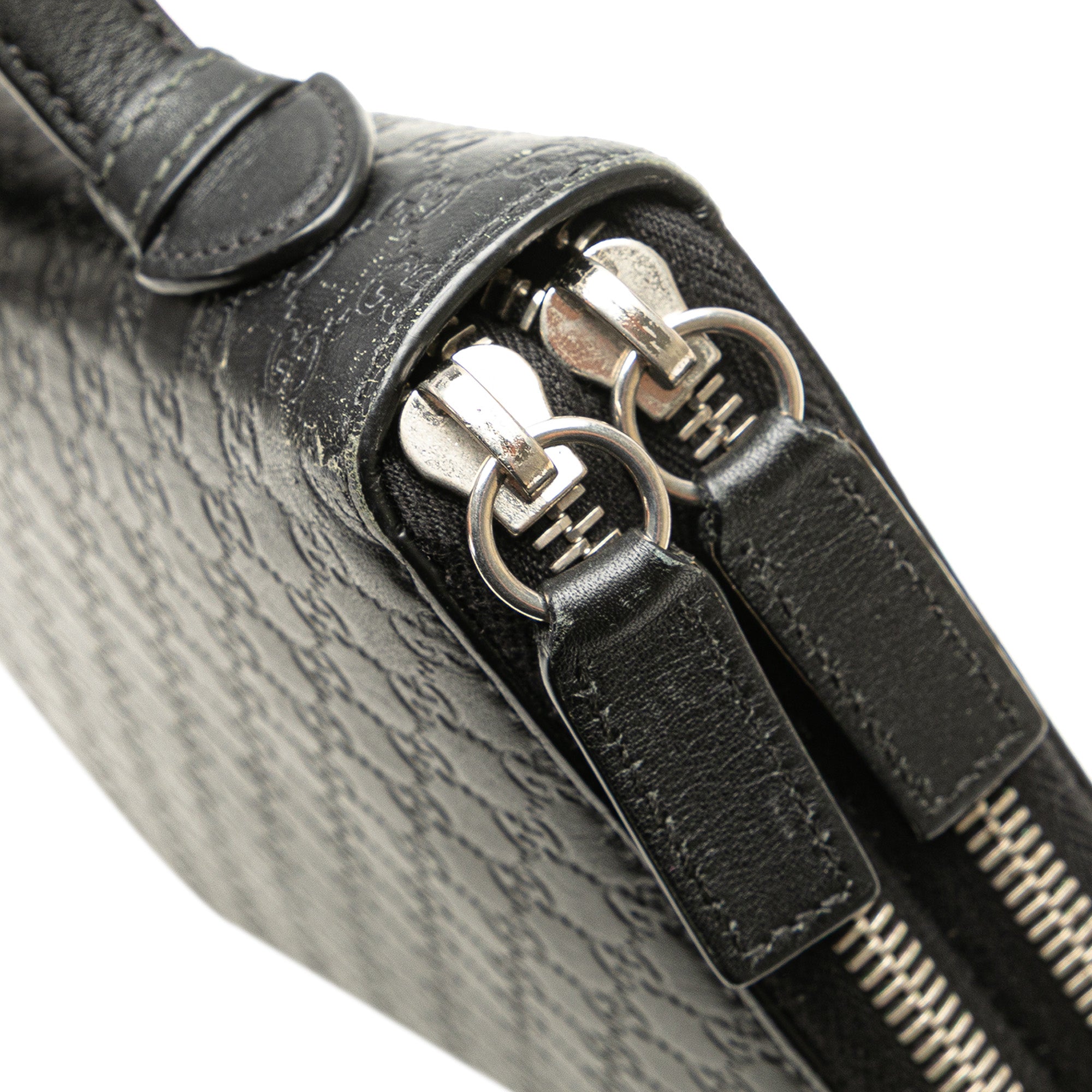 Microguccissima Zip Around Long Wallet