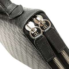 Microguccissima Zip Around Long Wallet