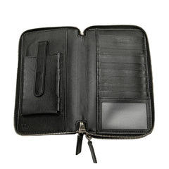 Microguccissima Zip Around Long Wallet