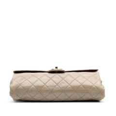 Jumbo CC Quilted Calfskin Straight Flap