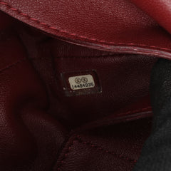 Jumbo CC Quilted Calfskin Straight Flap