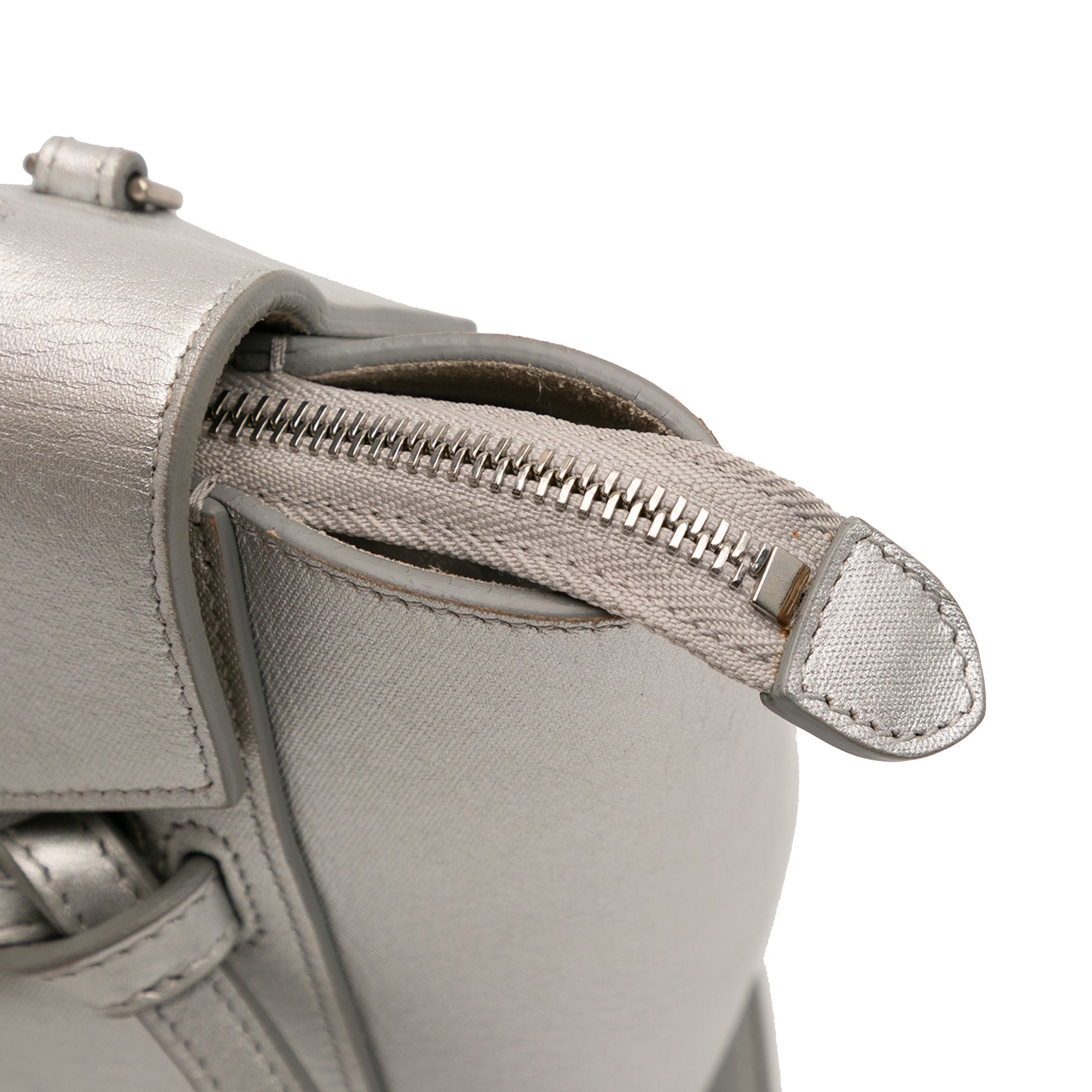 Nano Laminated Calfskin Belt Bag