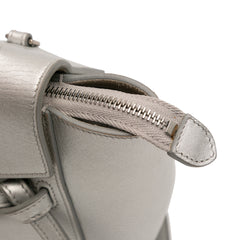 Nano Laminated Calfskin Belt Bag