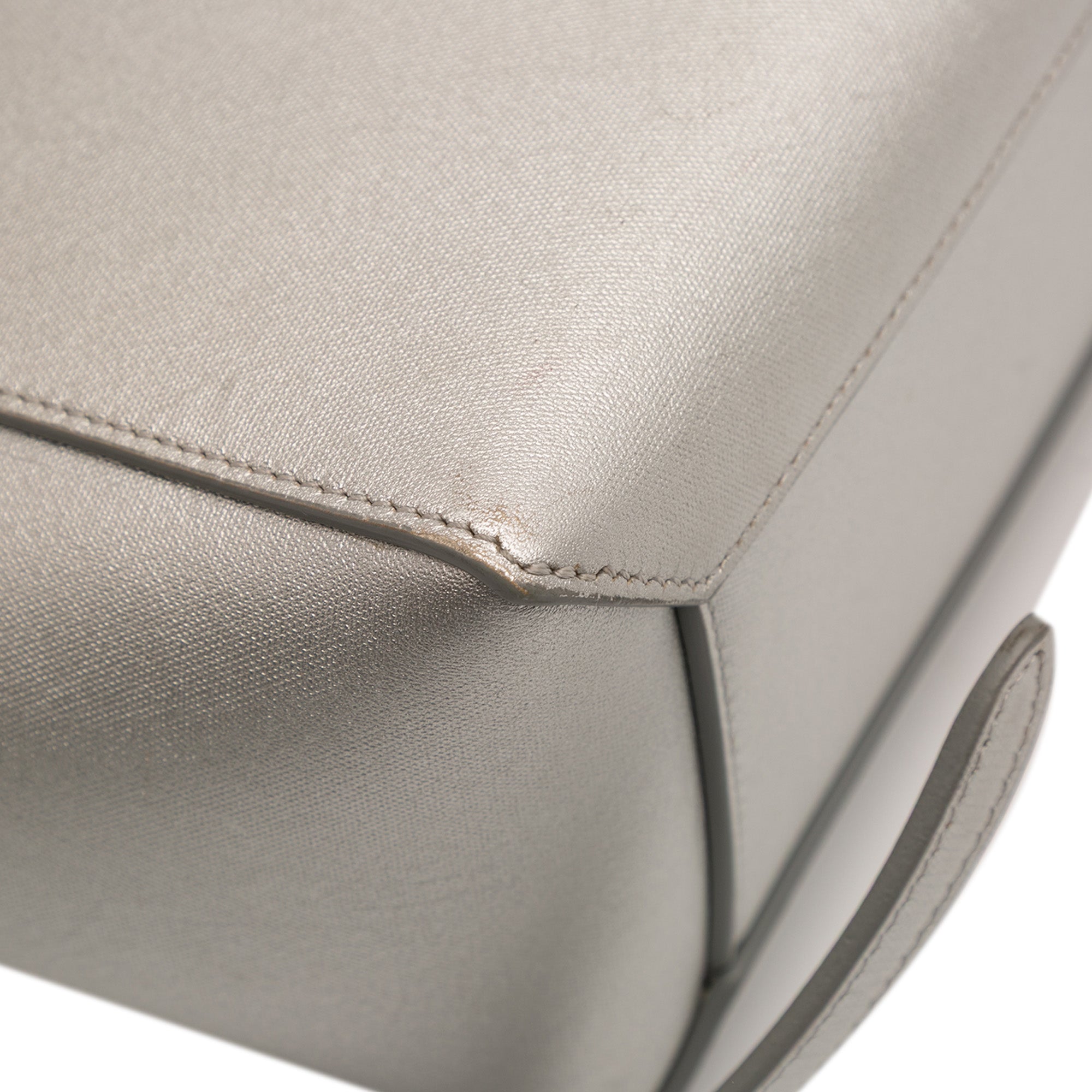 Nano Laminated Calfskin Belt Bag