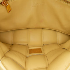 Nappa Intrecciato Padded Chain Cassette Satchel