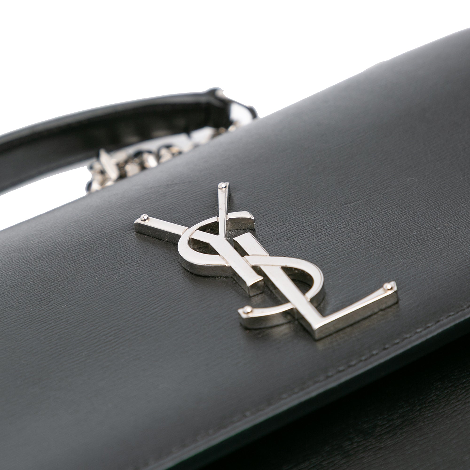 Large Leather Monogram Sunset Crossbody