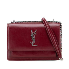 Calfskin Monogram Sunset Chain Wallet