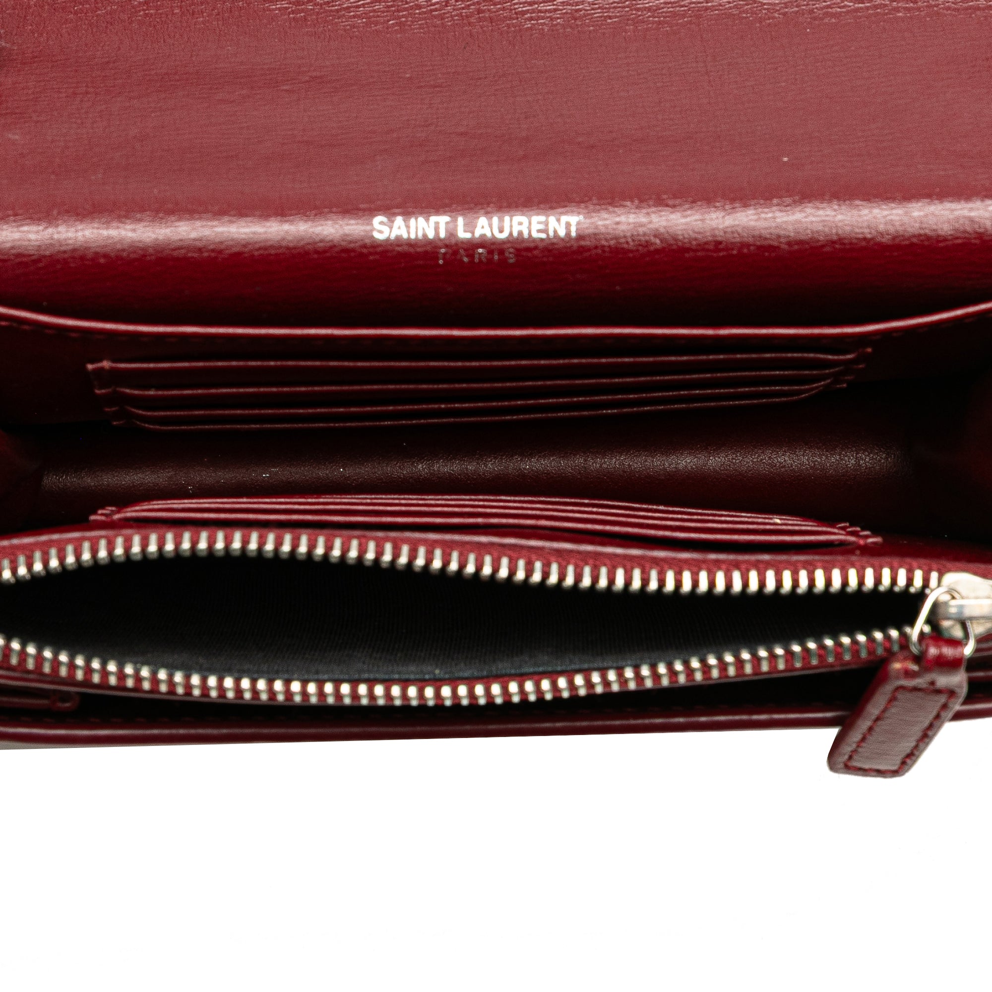 Calfskin Monogram Sunset Chain Wallet