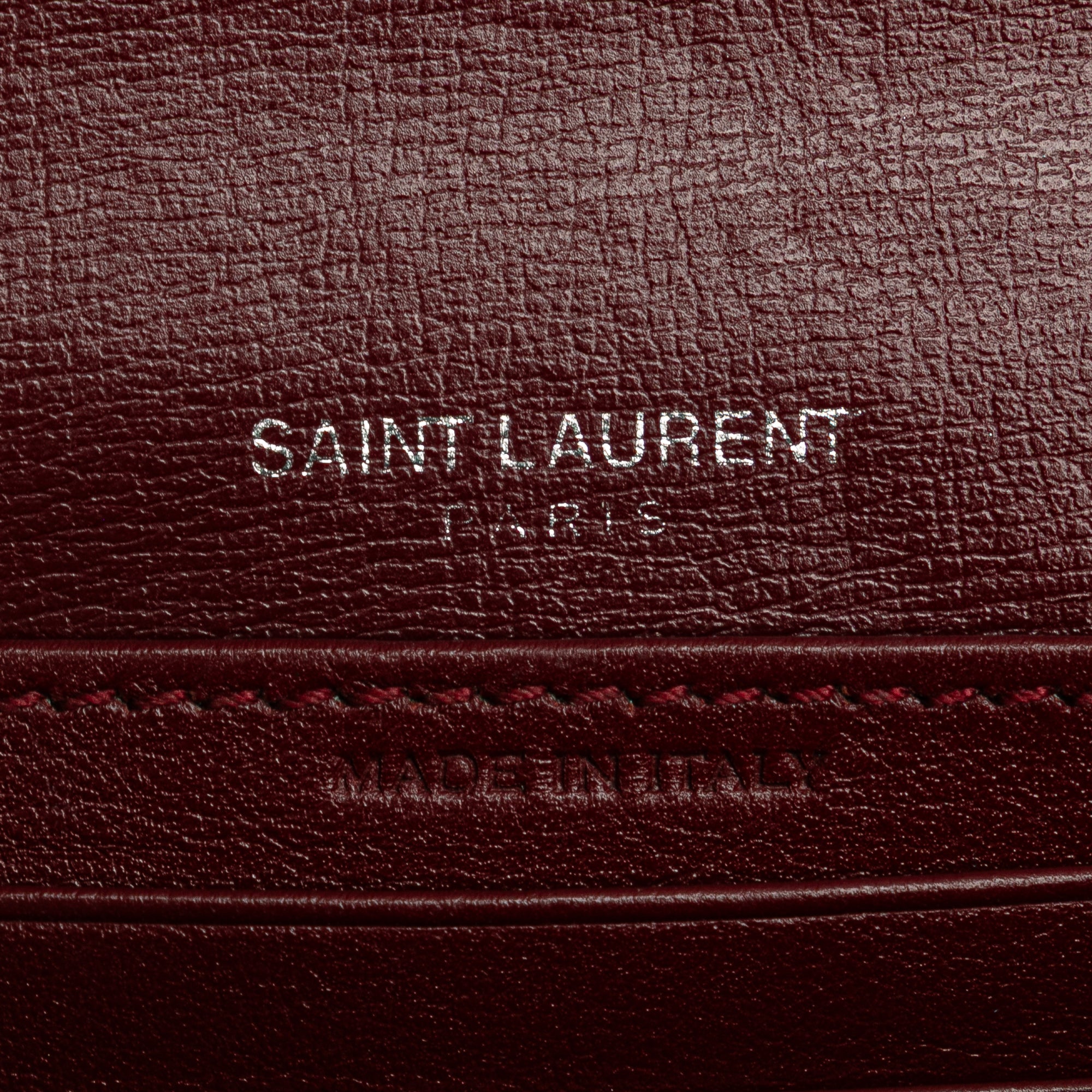 Calfskin Monogram Sunset Chain Wallet