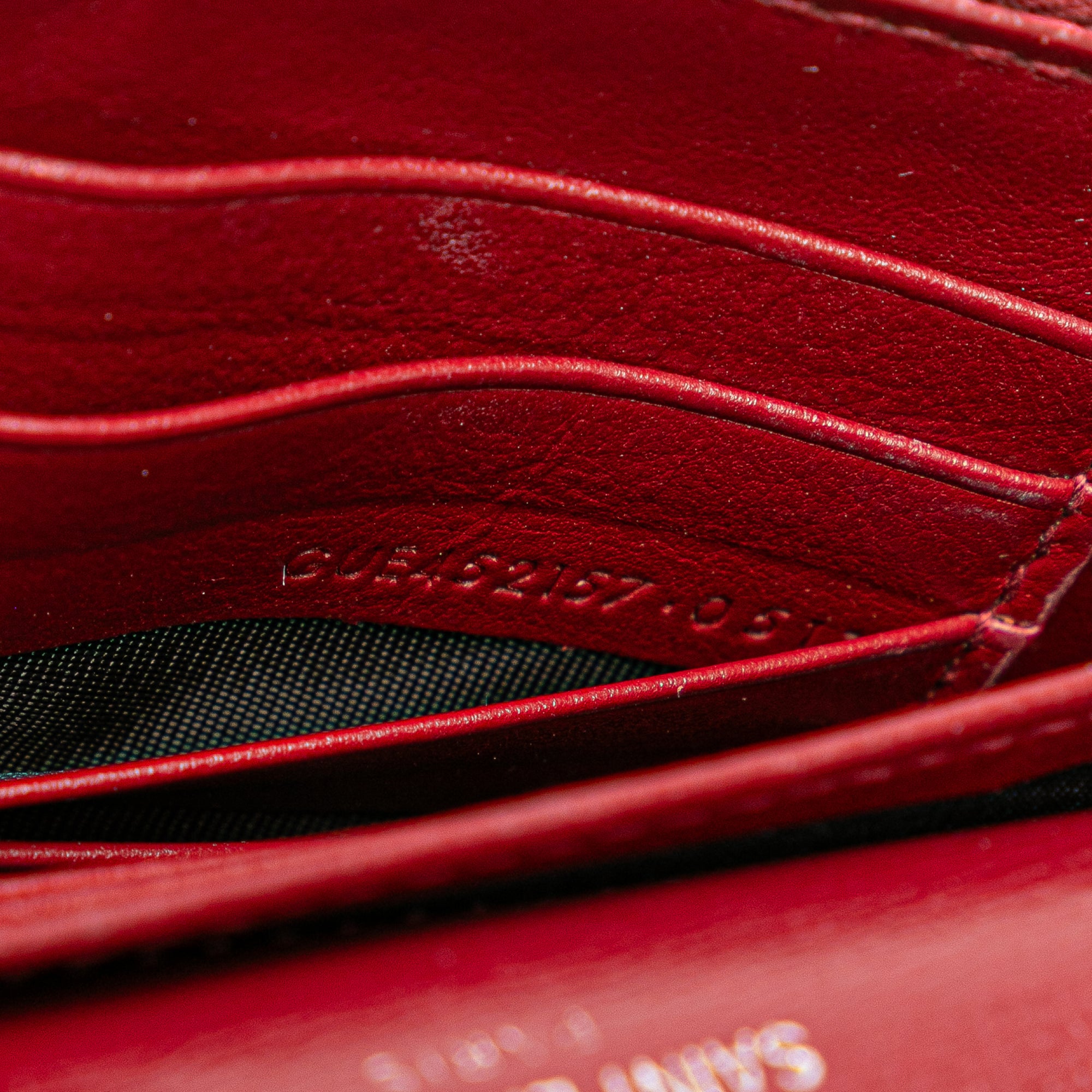 Calfskin Monogram Sunset Chain Wallet