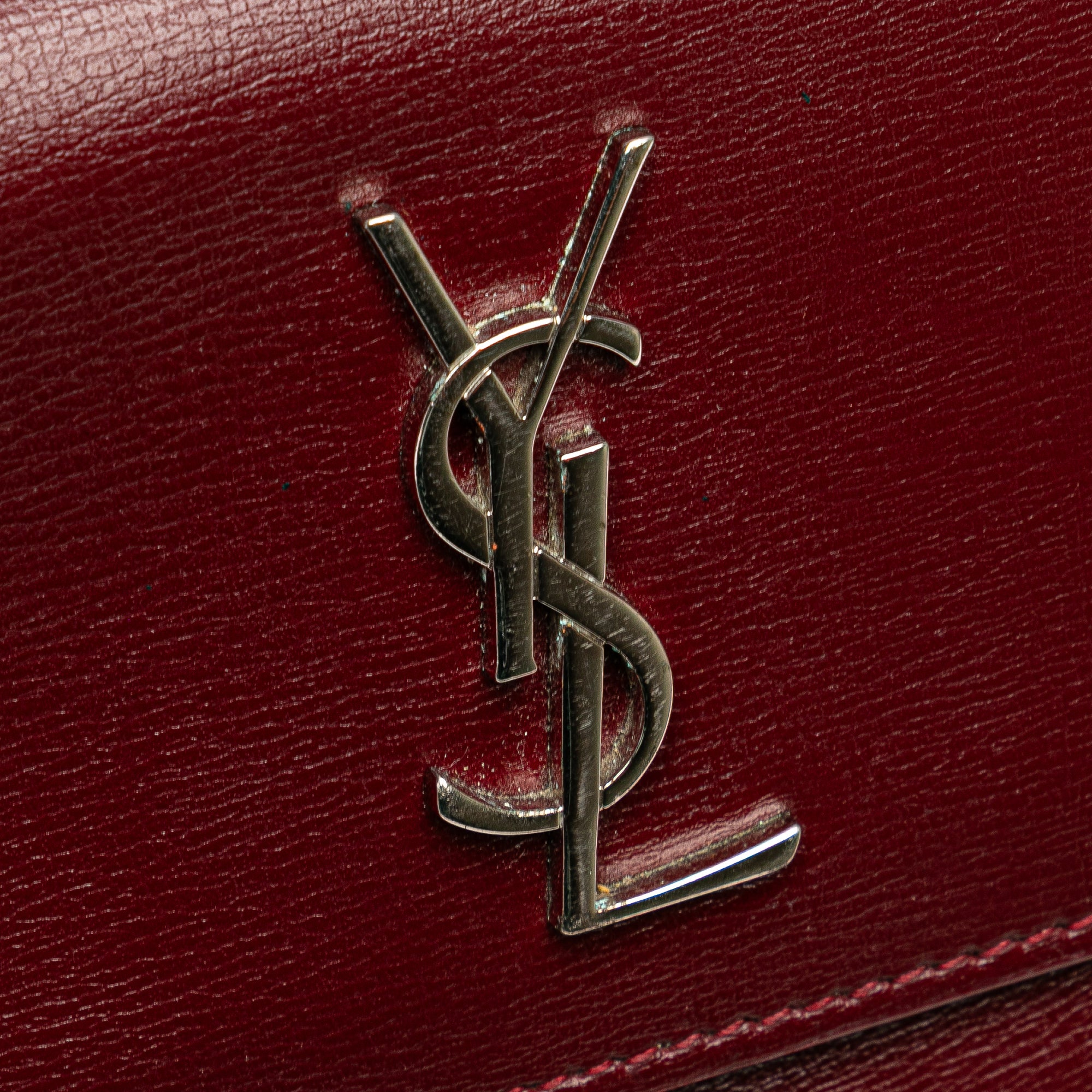 Calfskin Monogram Sunset Chain Wallet