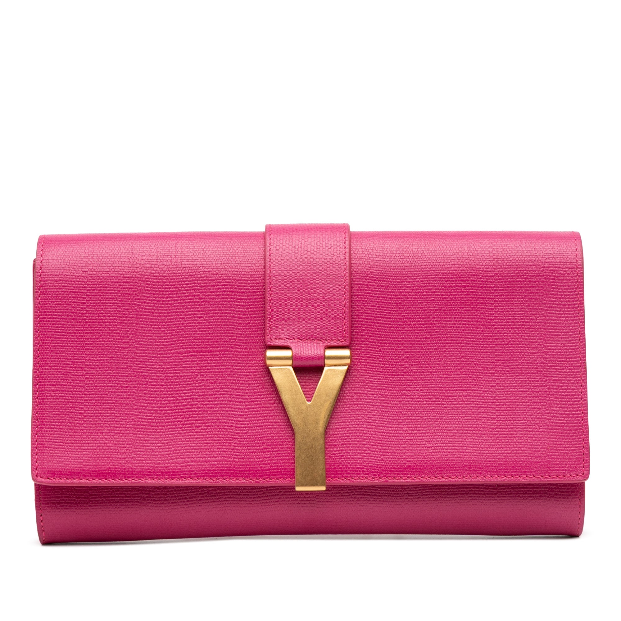 Leather Chyc Ligne Clutch