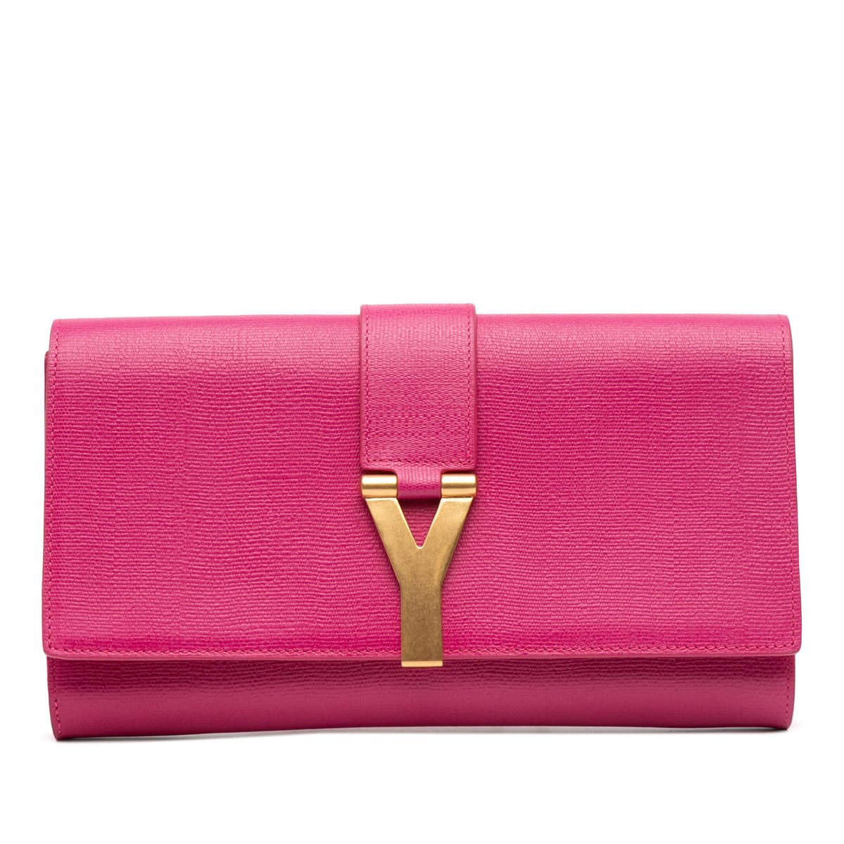 Leather Chyc Ligne Clutch