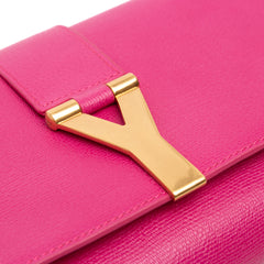 Leather Chyc Ligne Clutch